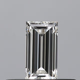 0.26 carat Baguette diamond E VVS2 