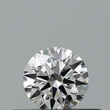 0.21 carat Round diamond E IF Excellent