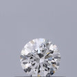 0.24 carat Round diamond E VVS1 Excellent