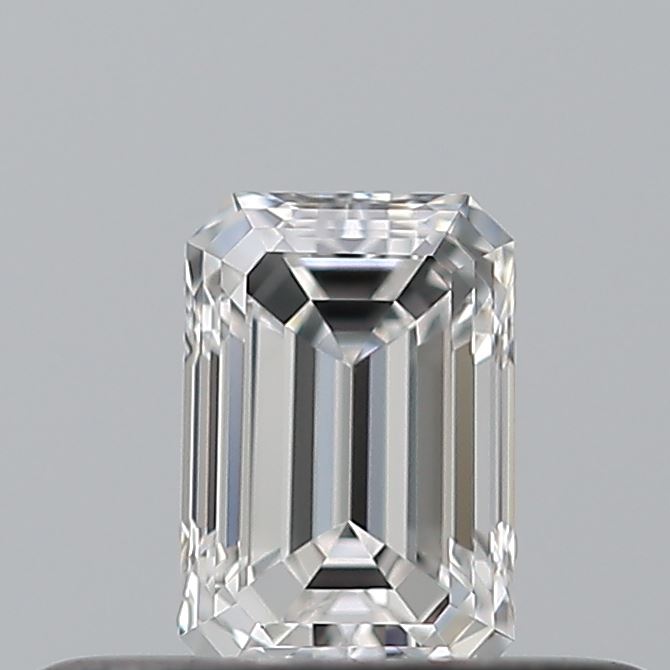 0.23 carat Emerald diamond E IF 