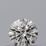 0.24 carat Round diamond F VVS1 Excellent