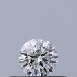 0.23 carat Round diamond D VVS2 Excellent