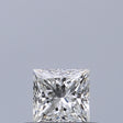 0.31 carat Princess diamond F VVS1 