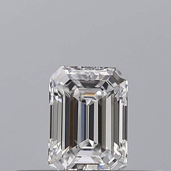 0.23 carat Emerald diamond D  VVS2