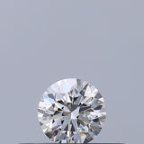 0.19 carat Round diamond D IF Excellent