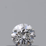 0.19 carat Round diamond E  VVS2 Excellent