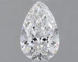 0.50 carat Pear diamond F VVS2 