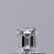 0.23 carat Emerald diamond F IF 