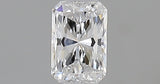 0.29 carat Radiant diamond D  VS1