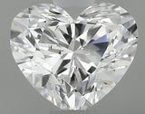 0.42 carat Heart diamond F SI1 