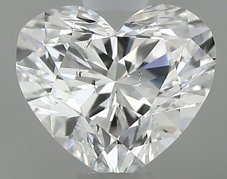 0.42 carat Heart diamond F SI1 