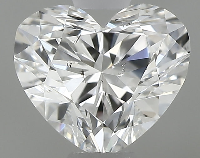 0.42 carat Heart diamond F SI1 