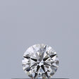 0.18 carat Round diamond E IF Excellent