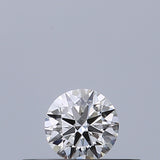 0.18 carat Round diamond E IF Excellent