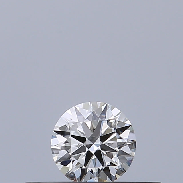 0.18 carat Round diamond E IF Excellent