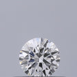 0.24 carat Round diamond E VVS2 Excellent