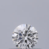 0.24 carat Round diamond E VVS2 Excellent