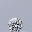 0.18 carat Round diamond D VVS2 Excellent