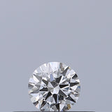 0.18 carat Round diamond D VVS2 Excellent