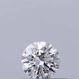 0.23 carat Round diamond D VVS2 Excellent