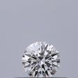 0.18 carat Round diamond E VVS2 Excellent