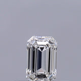 0.27 carat Emerald diamond E VVS2 