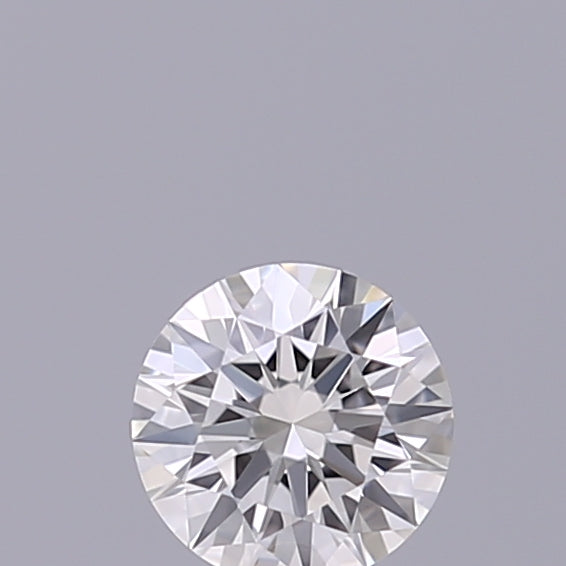 0.18 carat Round diamond F IF Excellent