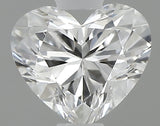 0.34 carat Heart diamond F VVS1 