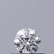 0.23 carat Round diamond D VVS1 Excellent