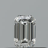 0.24 carat Emerald diamond F IF 