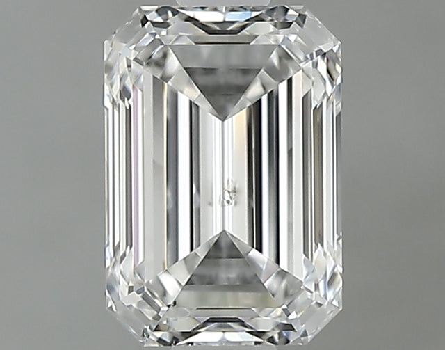 1.01 carat Emerald diamond E SI2 