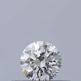 0.25 carat Round diamond E VVS2 Excellent