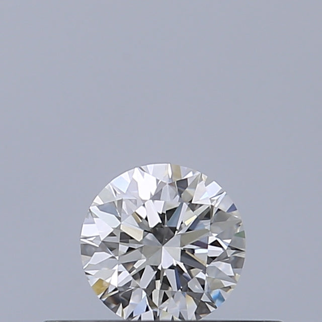0.25 carat Round diamond E VVS2 Excellent