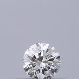 0.18 carat Round diamond E VVS2 Excellent