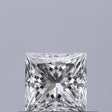 0.42 carat Princess diamond F VVS1 