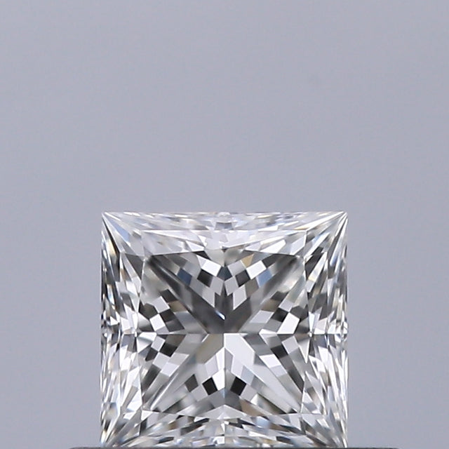 0.42 carat Princess diamond F VVS1 