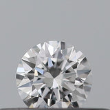 0.18 carat Round diamond E  VVS2 Excellent