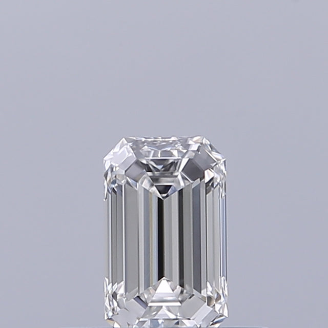 0.30 carat Emerald diamond E VVS1 