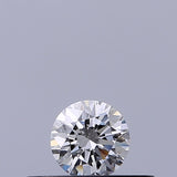 0.18 carat Round diamond E VVS1 Excellent