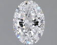 0.90 carat Oval diamond D SI2 