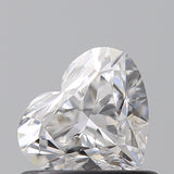 0.64 carat Heart diamond D  SI1