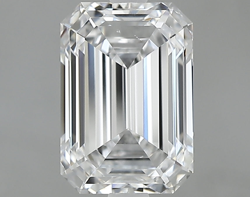1.50 carat Emerald diamond D VS2 