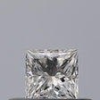 0.23 carat Princess diamond D VVS2 