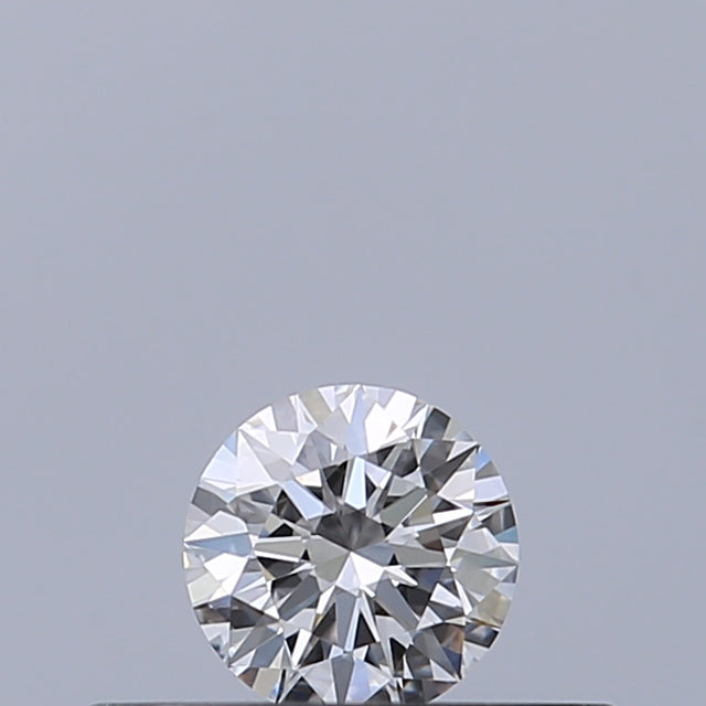 0.19 carat Round diamond D VVS1 Excellent