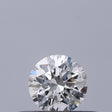 0.24 carat Round diamond E VVS2 Excellent