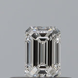 0.23 carat Emerald diamond F VVS1 