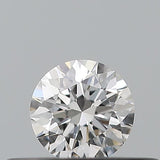 0.19 carat Round diamond F  VVS2 Excellent