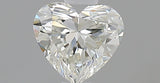 0.53 carat Heart diamond J VVS2 