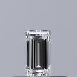 0.24 carat Baguette diamond E IF 