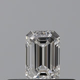 0.23 carat Emerald diamond F  VVS2